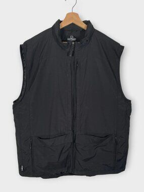 SCOTTeVEST Vest Mens XXL Black RFID Travel Hooded Full Zip Pockets TEC Utility